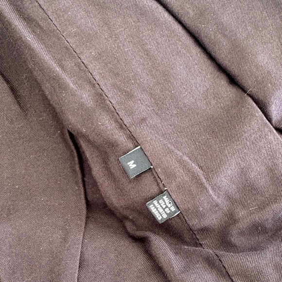 Karl largerfeld Men's Black Leather Jacket M - Picture 4 of 9